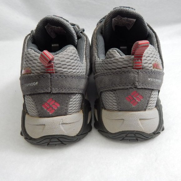 Columbia Techlite Mesh Omni-Grip Outdoor Hiking Shoes YL5107-039 Women's Gray Si - Picture 4 of 8